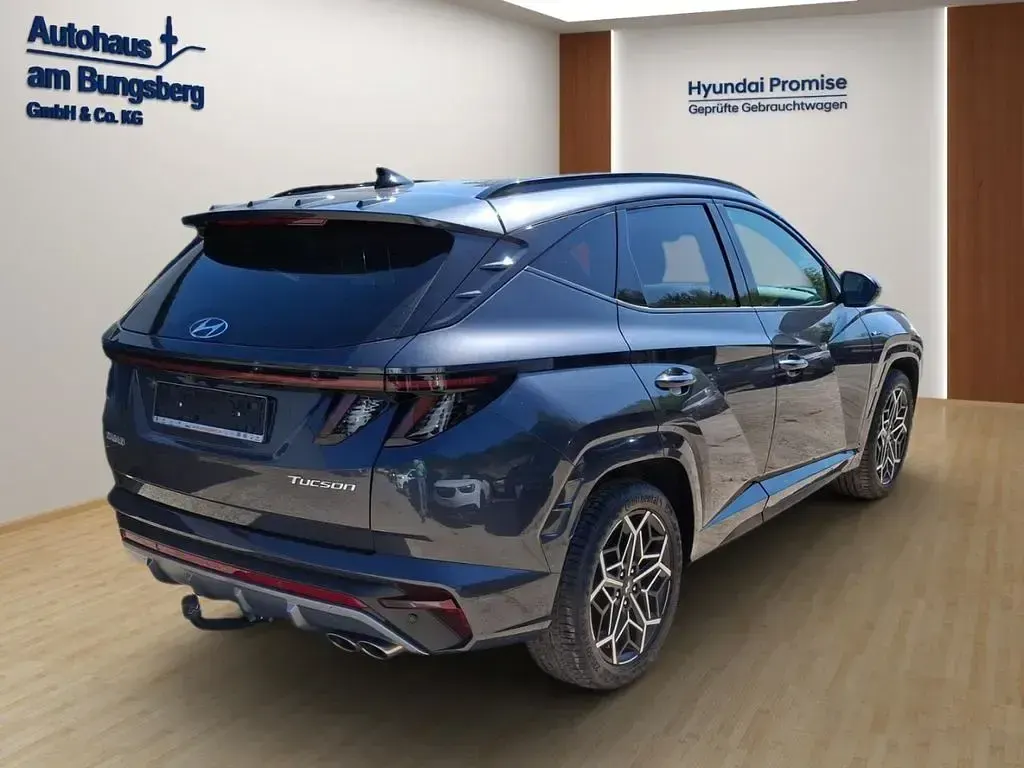 Gebraucht Hyundai Tucson N Line 150 PS (110 kW) 2024 Schwarz SUV