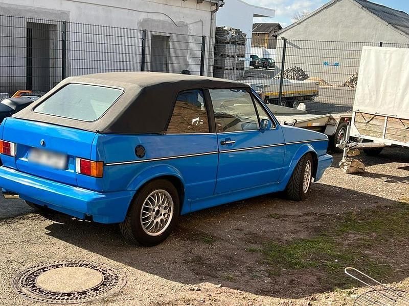 Gebraucht VW Golf Cabriolet 72 PS (52 kW) 1988 Blau Cabrio