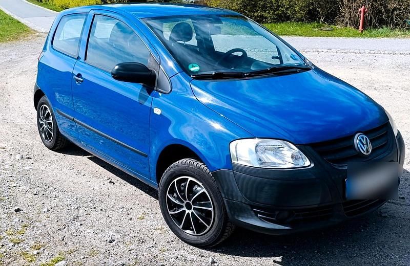 Usata VW Fox 55 CV (40 kW) 2009 Blu Utilitaria