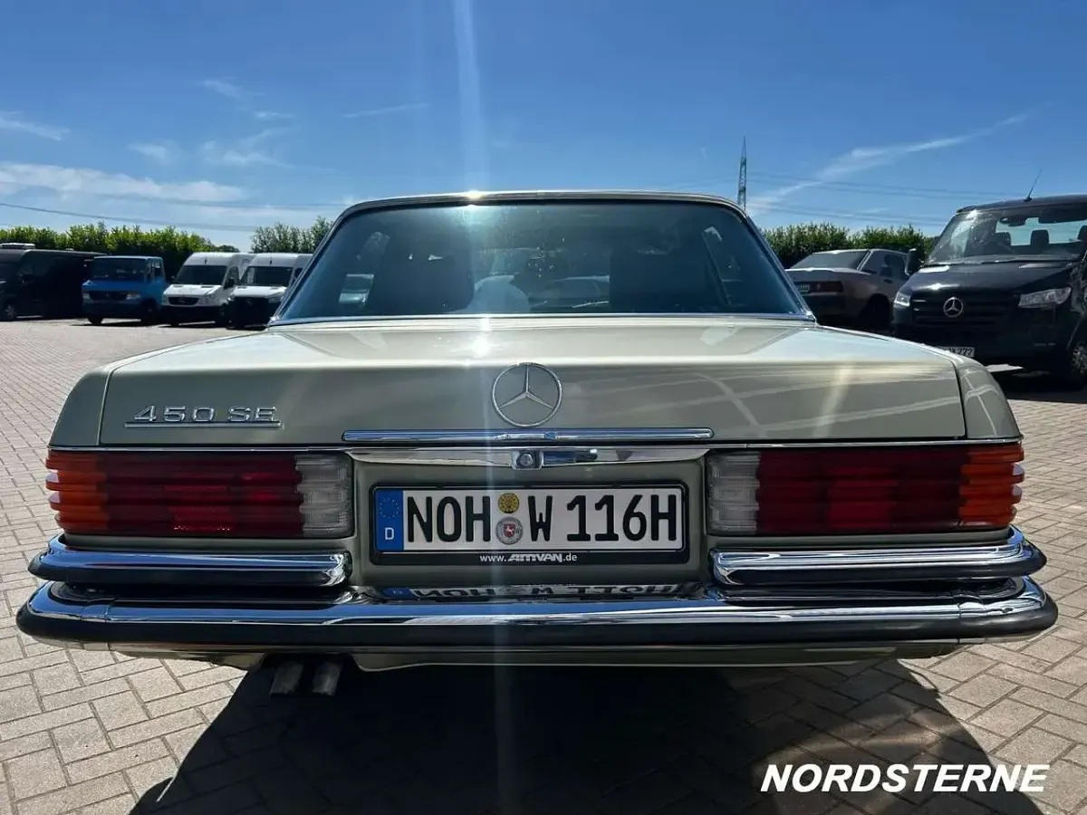 Gebraucht Mercedes S450 SE 1973 Grün Limousine