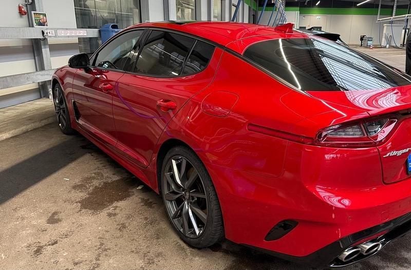 Gebraucht Kia Stinger GT 370 PS (272 kW) 2018 Rot Kleinwagen