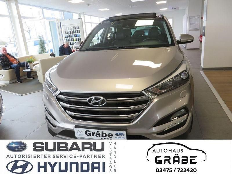 Gebraucht Hyundai Tucson Premium 185 PS (136 kW) 2017 Weiß SUV
