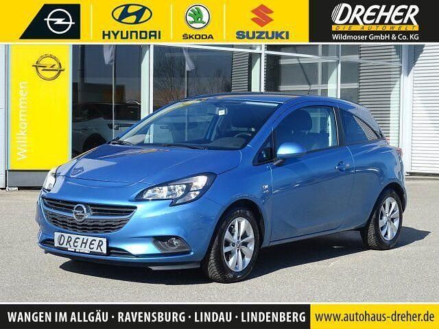 Gebraucht Opel Corsa Active 90 PS (66 kW) 2016 Arktis blau Kleinwagen