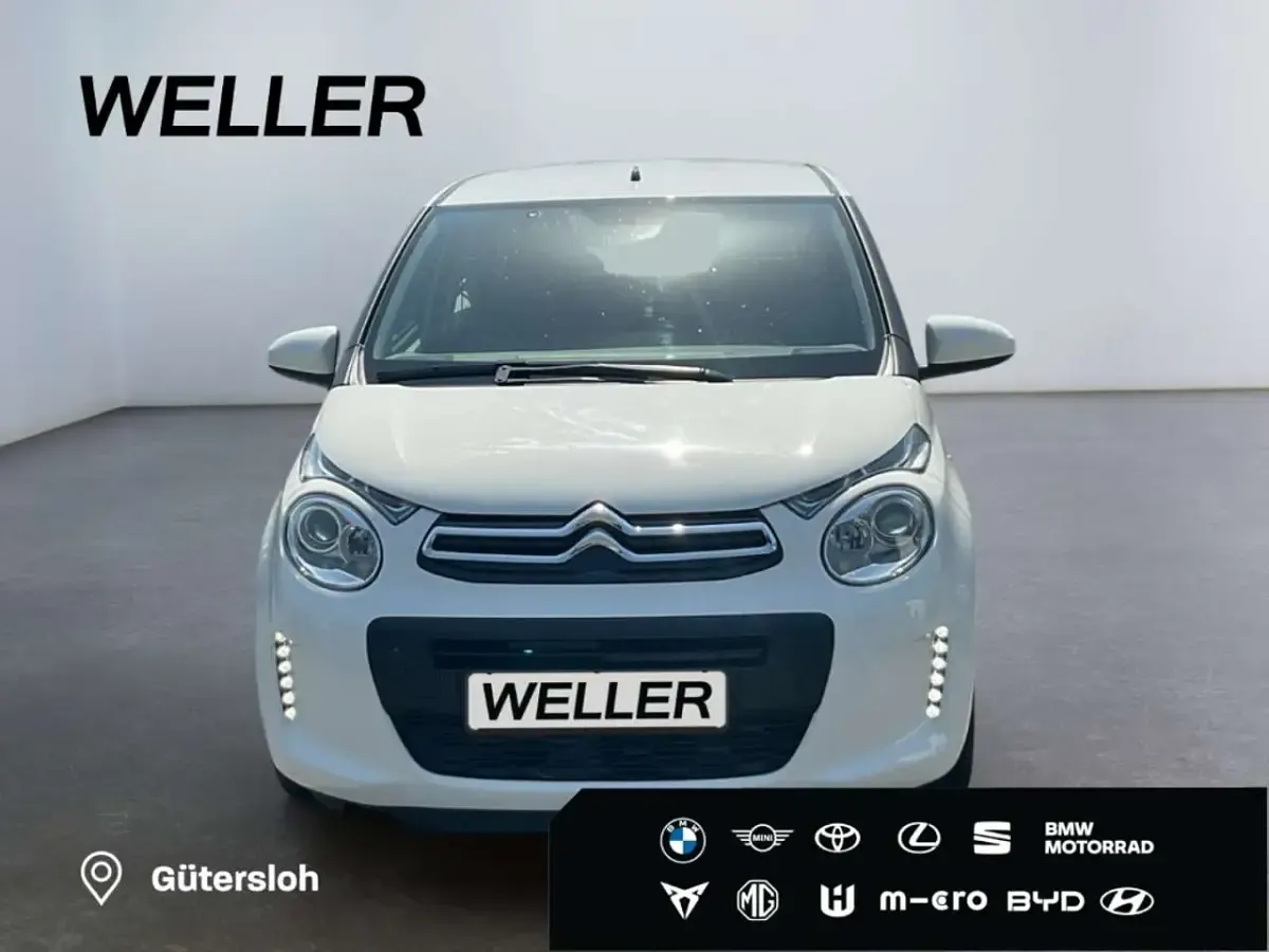 Gebraucht Citroën C1 Feel 72 PS (52 kW) 2021 Lipizanweiß Kleinwagen