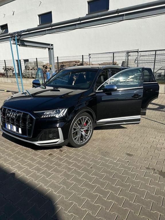 Schwarz Gebraucht 2020 Audi SQ7 S-Line SUV | 60.000 € (Superpreis) - Bild 1/4
