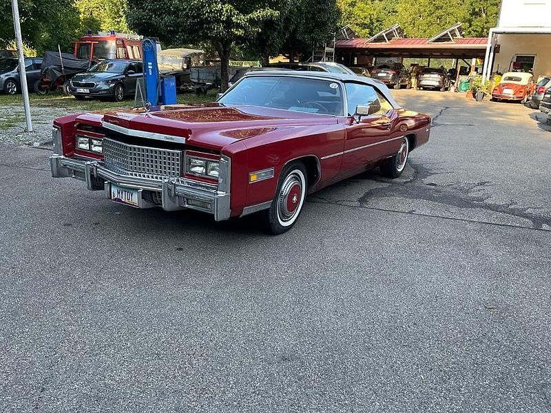 Rot Gebraucht 1975 Cadillac Eldorado Coupé | 25.990 € - Bild 1/4