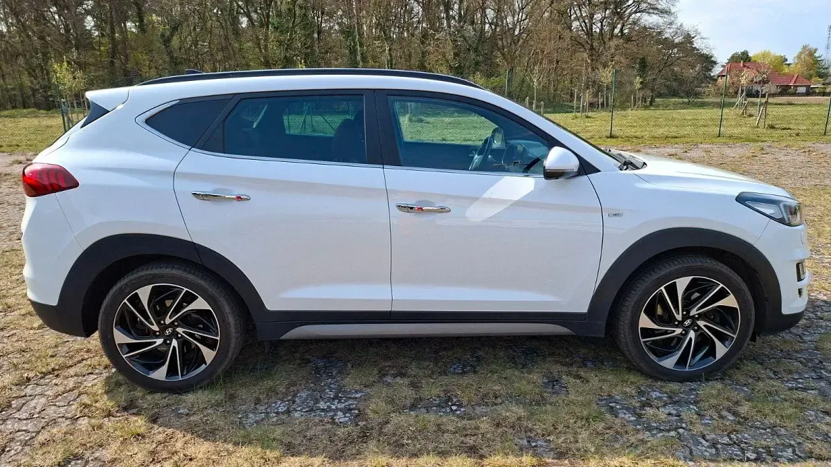 Gebraucht Hyundai Tucson Premium 185 PS (136 kW) 2019 Weiß SUV