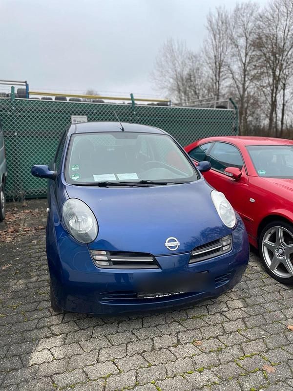 Blau Gebraucht 2005 Nissan Micra Kleinwagen | 1.500 € - Bild 1/4