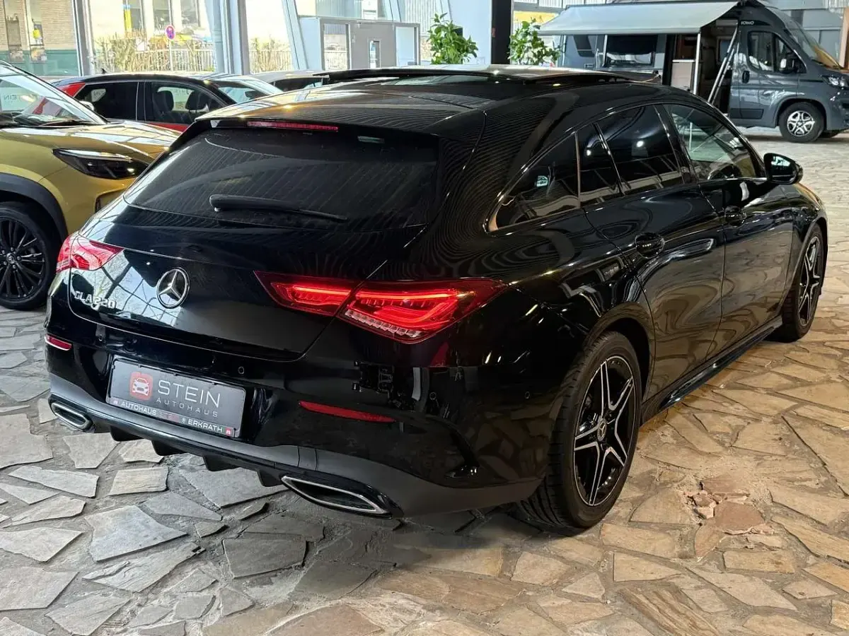 Gebraucht Mercedes CLA220 AMG line 190 PS (139 kW) 2020 Nachtschwarz  unilack Coupé