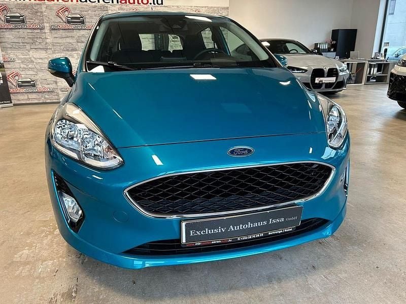 Blau Gebraucht 2018 Ford Fiesta Cool & Connect Limousine | 10.990 € (Fairer Preis) - Bild 1/4