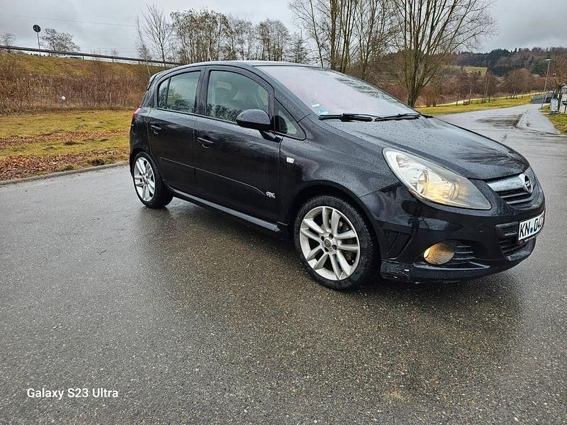 Gebraucht Opel Corsa Edition 90 PS (66 kW) 2007 Schwarz Kleinwagen