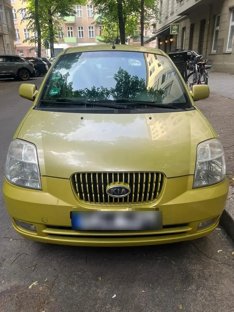 Gebraucht Kia Picanto 65 PS (47 kW) 2007 Gelb Kleinwagen