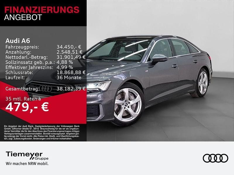 Gebraucht Audi A6 S-Line 299 PS (219 kW) 2022 Daytonagrau perleffekt Limousine