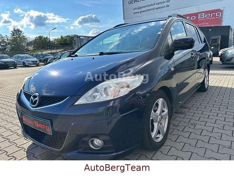 Blau Gebraucht 2009 Mazda 5 Exclusive Van / Kleinbus | 4.999 € (Teuer) - Bild 1/4