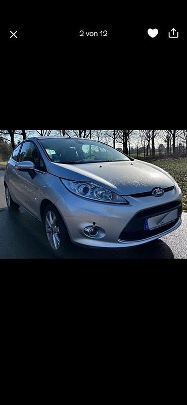Gebraucht Ford Fiesta 82 PS (60 kW) 2008 Silber Kleinwagen