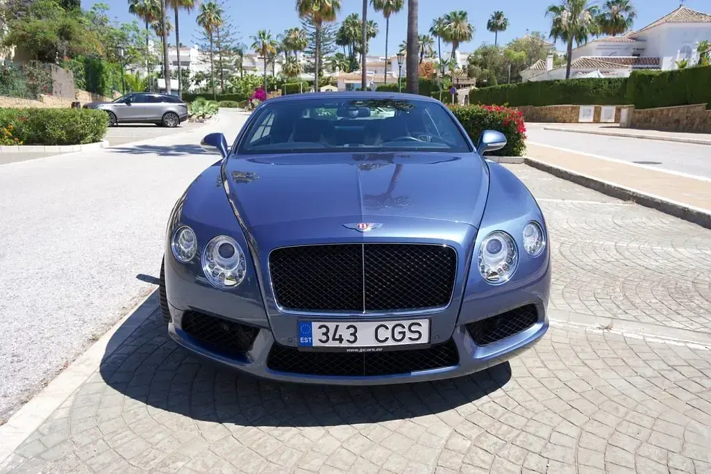 Gebraucht Bentley Continental GT Convertible 507 PS (372 kW) 2013 Blau Cabrio