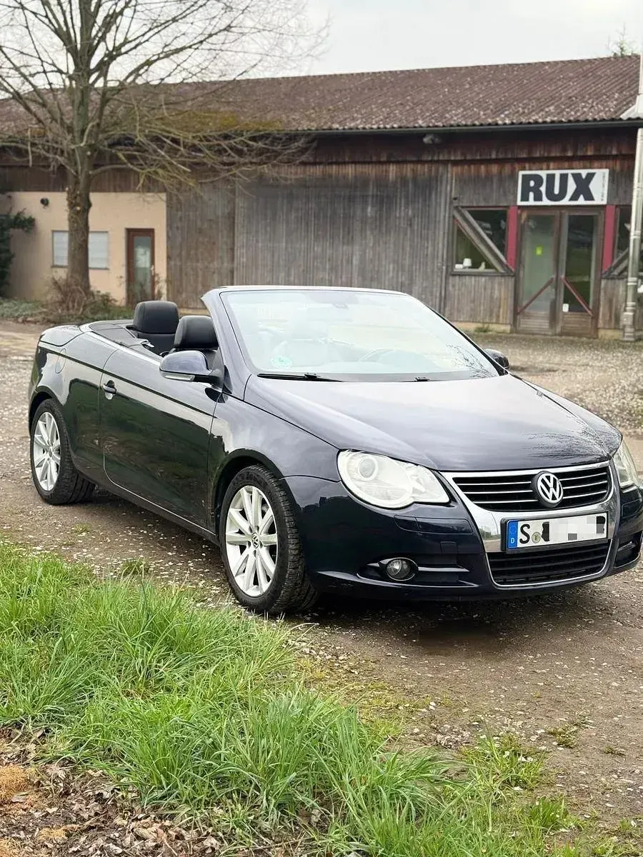 Brugt VW Eos Edition 140 HK (102 kW) 2008 Blå Cabriolet