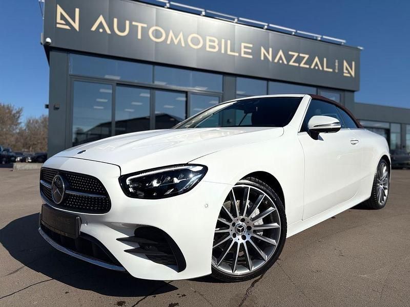 Gebraucht Mercedes E200 AMG line 197 PS (144 kW) 2022 Weiß Cabrio