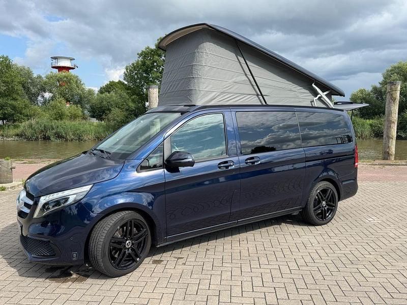 Blau Gebraucht 2019 Mercedes V300 Marco Polo Van / Kleinbus | 41.400 € (Superpreis) - Bild 1/4