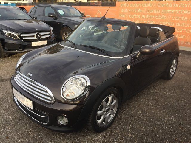 Gebraucht Mini Cooper D Cabriolet 112 PS (82 kW) 2014 Braun metallic Cabrio