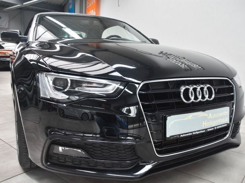 Schwarz Gebraucht 2016 Audi A5 Cabriolet S-Line Cabrio | 16.480 € (Superpreis) - Bild 1/4