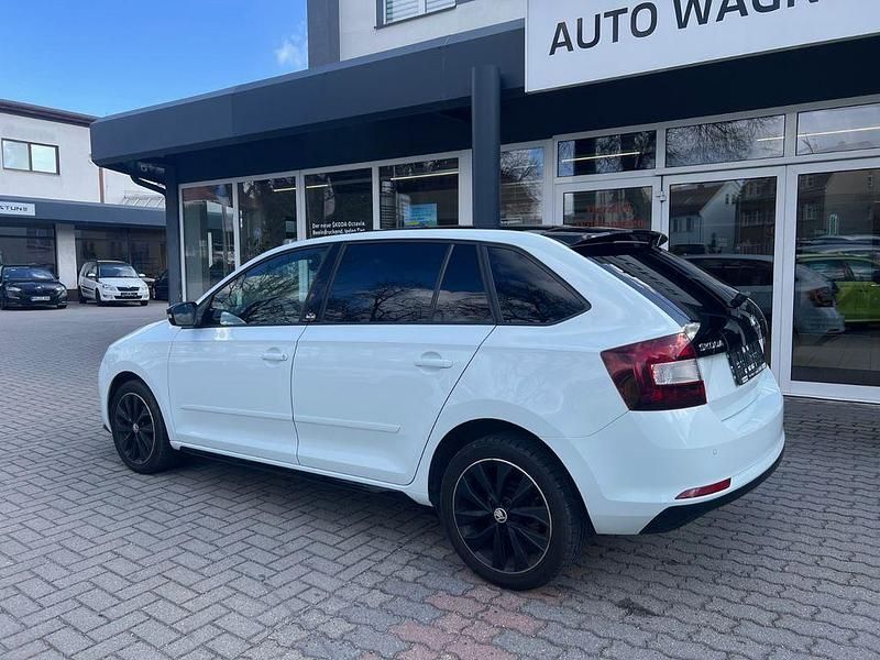Gebraucht Skoda Rapid Monte Carlo 95 PS (69 kW) 2019 Weiß Kleinwagen