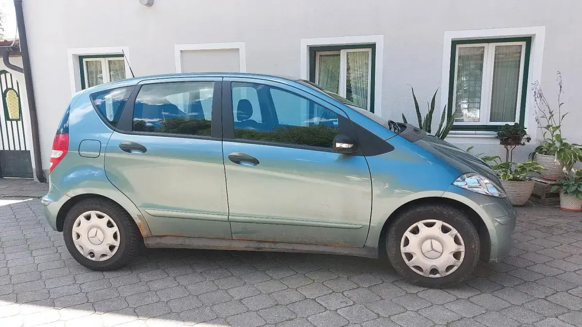 Gebraucht Mercedes A150 2005 Grün Kleinwagen