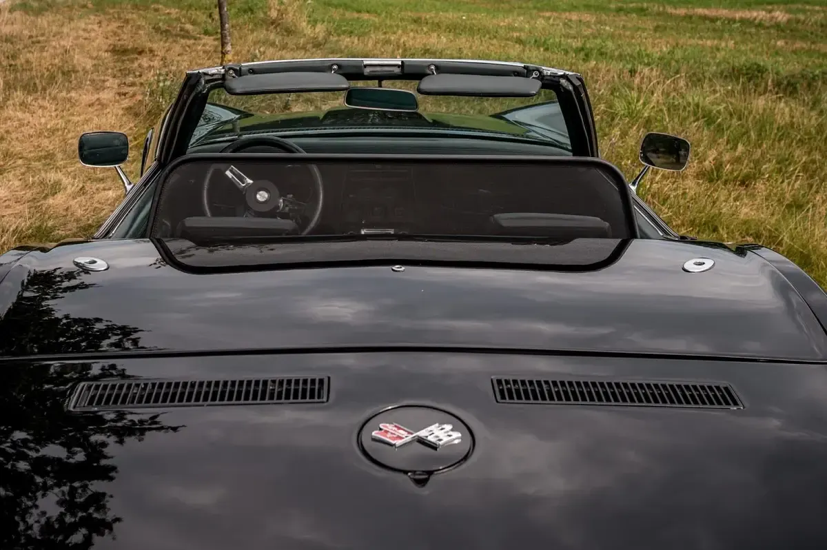 Gebraucht Corvette C3 300 PS (220 kW) 1971 Schwarz Cabrio