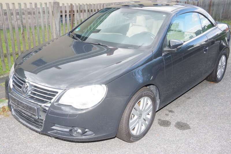 Schwarz Gebraucht 2010 VW Eos Edition Cabrio | 8.765 € - Bild 1/4