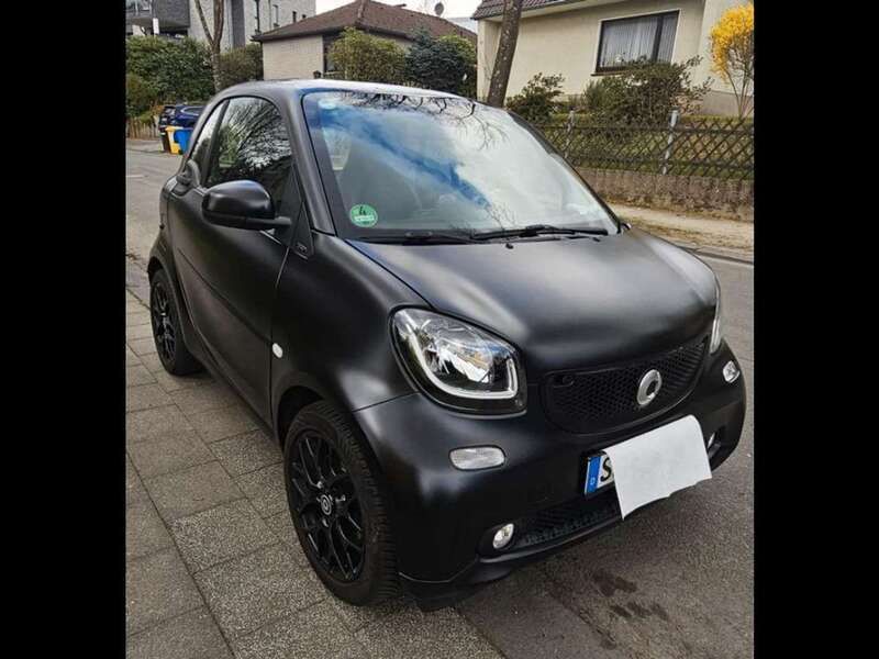 Schwarz Gebraucht 2019 Smart ForTwo Coupé Prime Kleinwagen | 16.600 € (Fairer Preis) - Bild 1/4