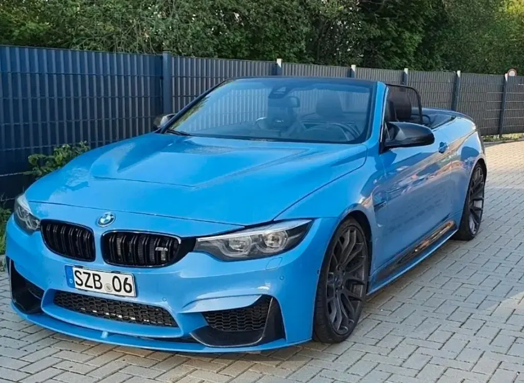 Gebraucht BMW M4 Cabriolet Performance 450 PS (330 kW) 2017 Blau Cabrio
