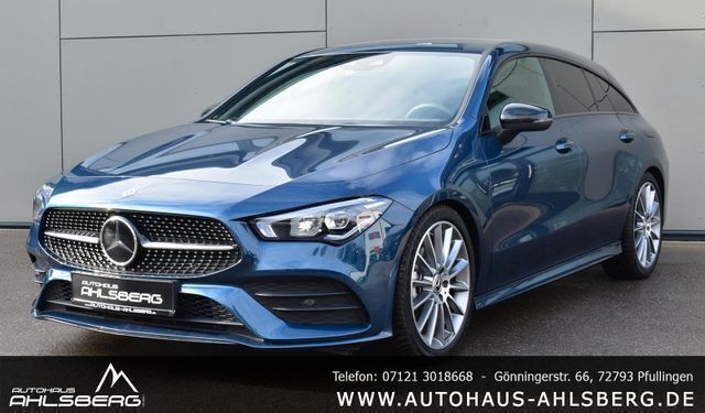 Blau Gebraucht 2023 Mercedes CLA200 AMG Limousine | 36.800 € (Fairer Preis) - Bild 1/4