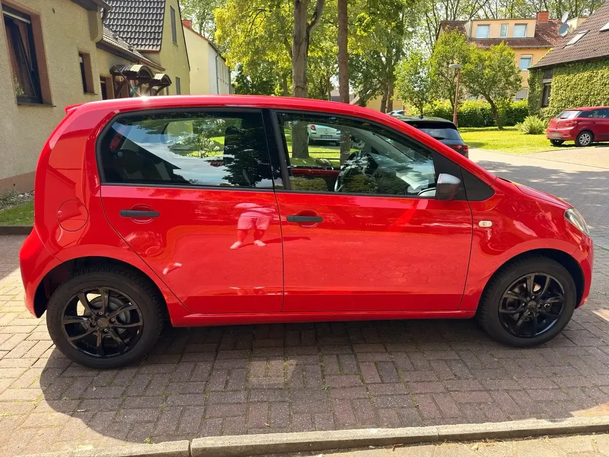 Gebraucht Skoda Citigo 60 PS (44 kW) 2015 Rot Kleinwagen