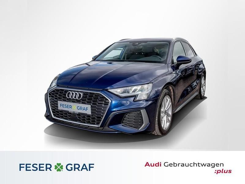 Gebraucht Audi A3 S-Line 150 PS (110 kW) 2023 Navarrablau metallic Limousine