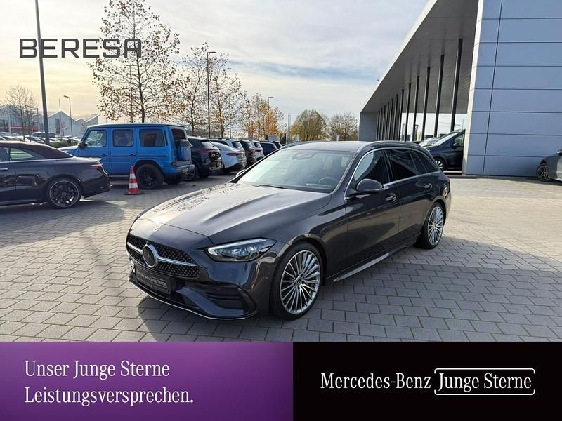 Grau Gebraucht 2022 Mercedes C180 AMG Kombi | 35.900 € (Etwas zu teuer) - Bild 1/4
