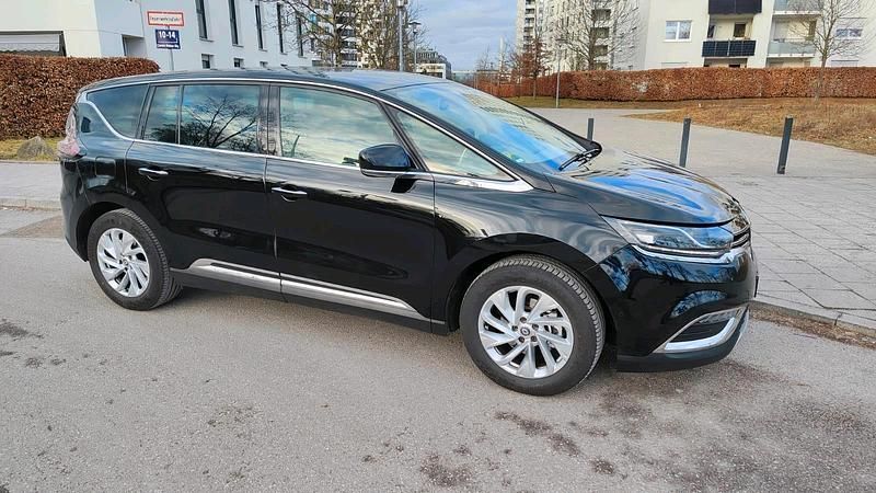 Gebraucht Renault Espace 160 PS (117 kW) 2015 Schwarz Van / Kleinbus