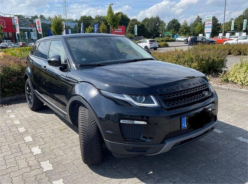 Schwarz Gebraucht 2018 Land Rover Range Rover evoque SE SUV | 21.700 € (Guter Preis) - Bild 1/4
