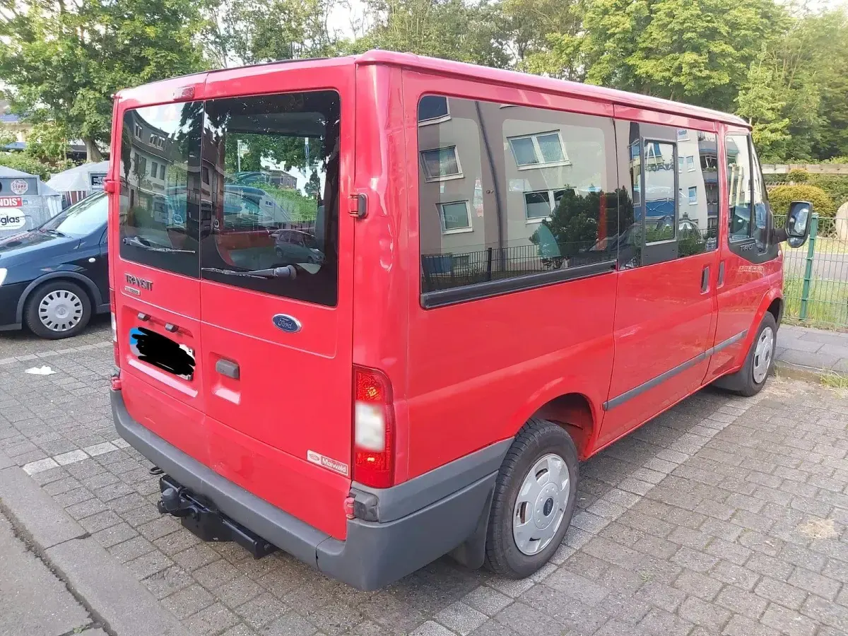 Gebraucht Ford Transit 85 PS (62 kW) 2012 Rot Van / Kleinbus