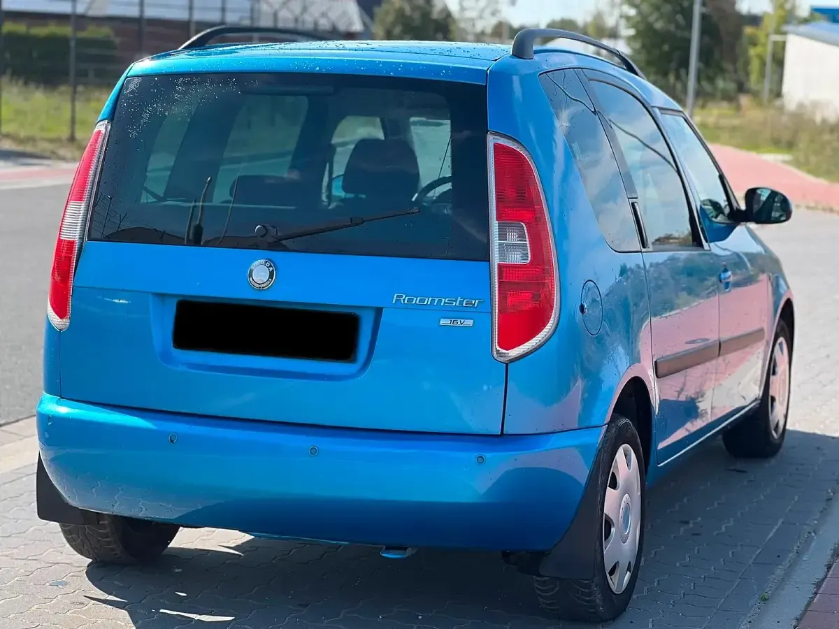 Gebraucht Skoda Roomster 85 PS (62 kW) 2009 Blau Van / Kleinbus