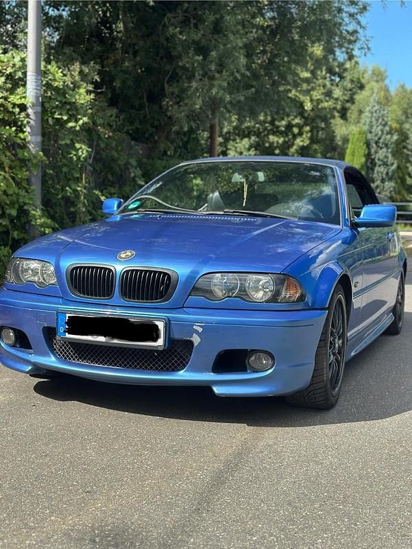 Blau Gebraucht 2002 BMW 320 Cabriolet M Sport Cabrio | 7.000 € (Etwas zu teuer) - Bild 1/4
