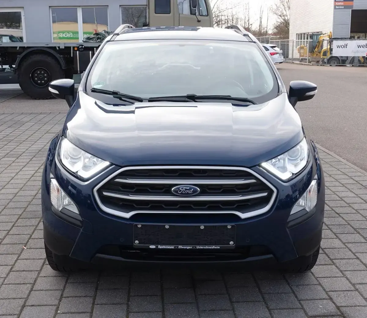 Gebraucht Ford Ecosport Cool & Connect 125 PS (91 kW) 2019 Blau SUV