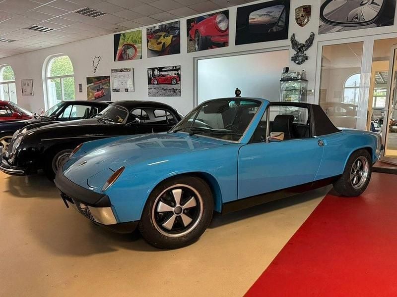 Blau Gebraucht 1975 Porsche 914 Cabrio | 59.914 € - Bild 1/4