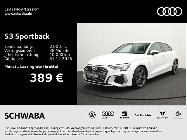 Gebraucht Audi S3 Sport 310 PS (228 kW) 2023 Weiß Limousine