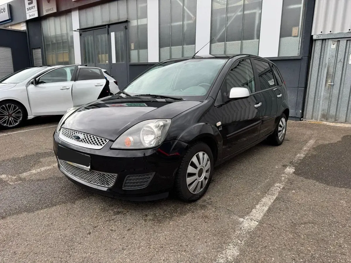 Gebraucht Ford Fiesta Style 69 PS (50 kW) 2008 Schwarz Kleinwagen