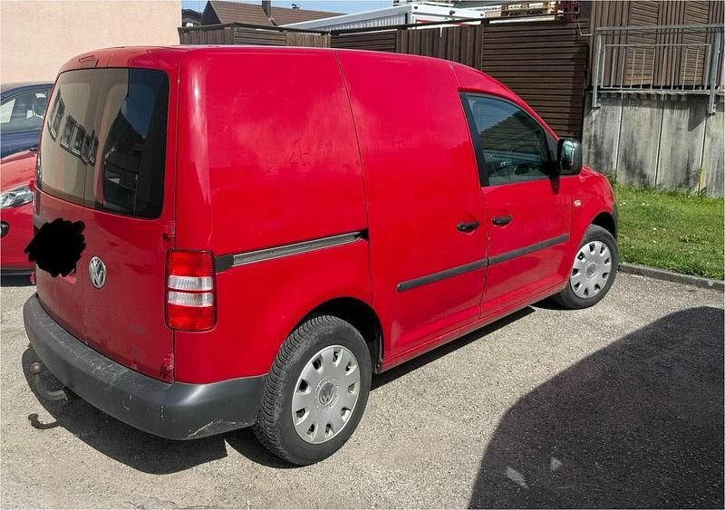 Gebraucht VW Caddy 86 PS (63 kW) 2013 Rot Van / Kleinbus