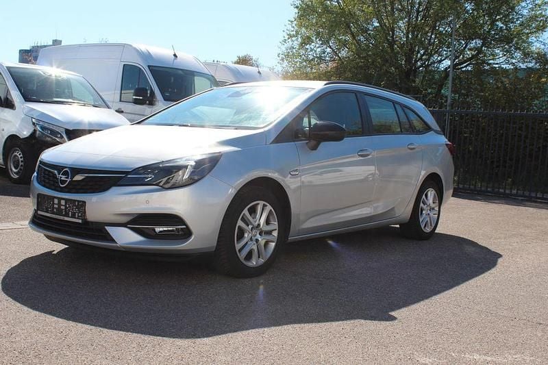 Silber Gebraucht 2022 Opel Astra Edition Kombi | 14.400 € (Guter Preis) - Bild 1/4
