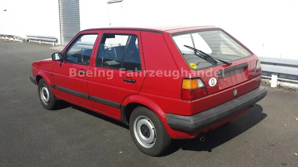Gebraucht VW Golf II 72 PS (52 kW) 1989 Rot Kleinwagen