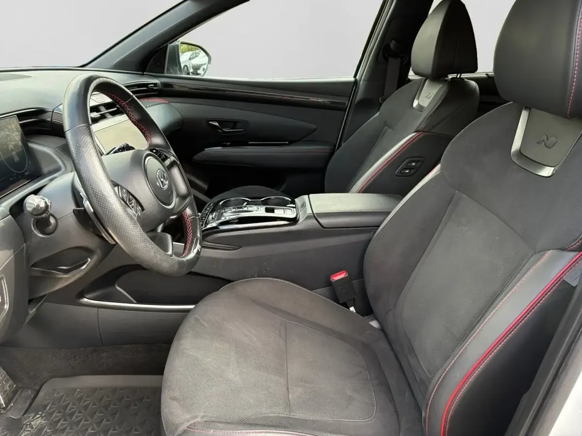 Gebraucht Hyundai Tucson N Line 100 PS (73 kW) 2024 Atlas white / sol SUV