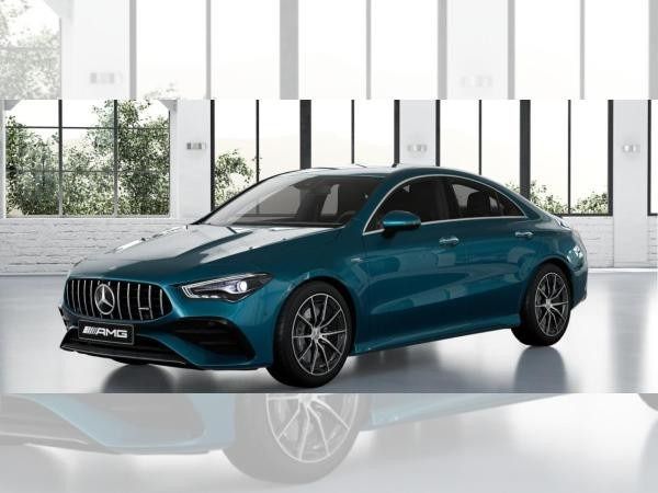 Blau (metalliclack hyperblau) Neu 2025 Mercedes CLA35 AMG AMG Coupé | 67.942 € - Bild 1/4