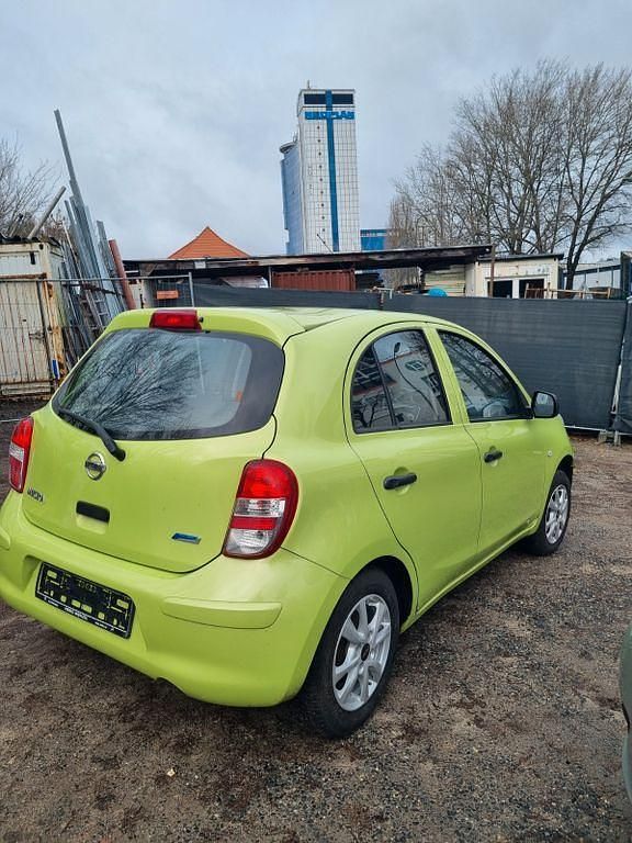 Gebraucht Nissan Micra Visia 80 PS (58 kW) 2012 Grün Kleinwagen